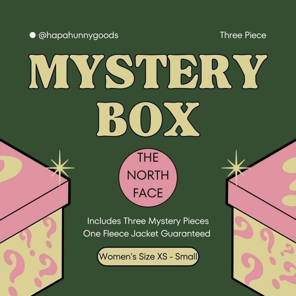 The North Face Bundle Women's XS Small Fleece Jacket Mystery Box